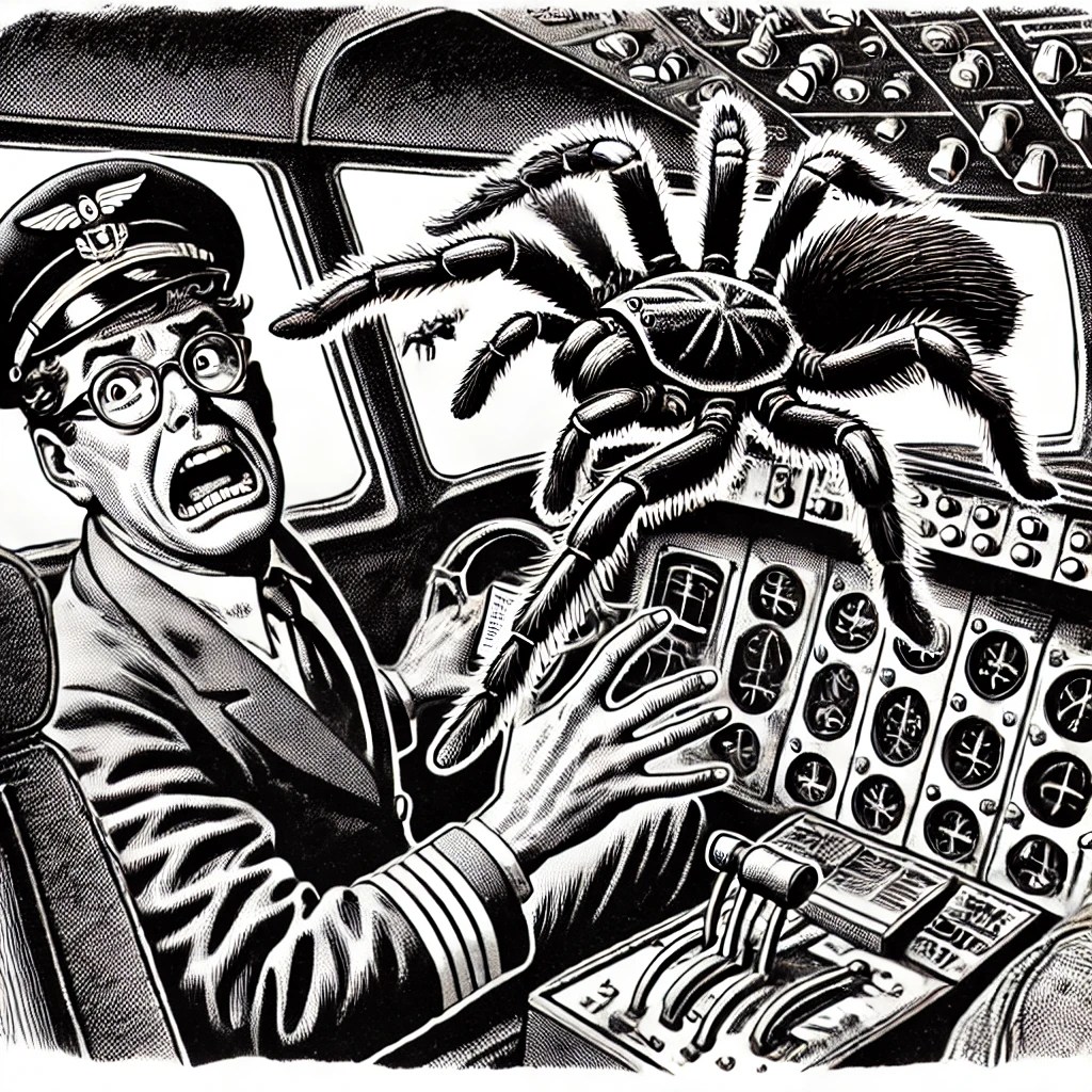 Tarantula bites pilot